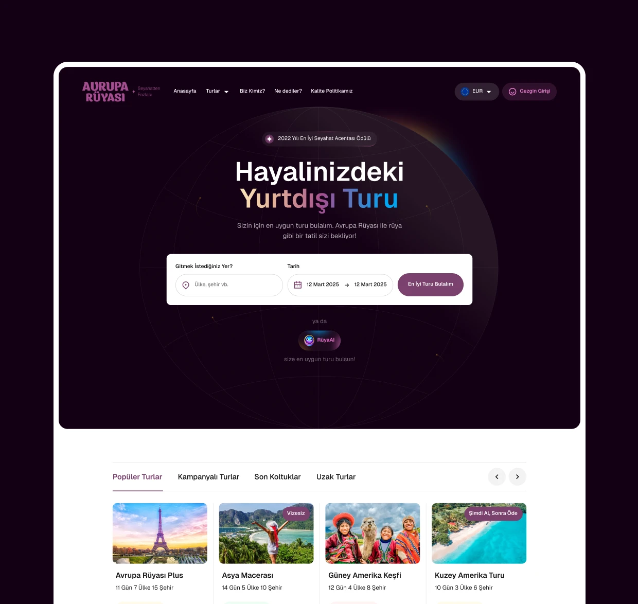 Bilgi Odaklı Modern Web Deneyimi